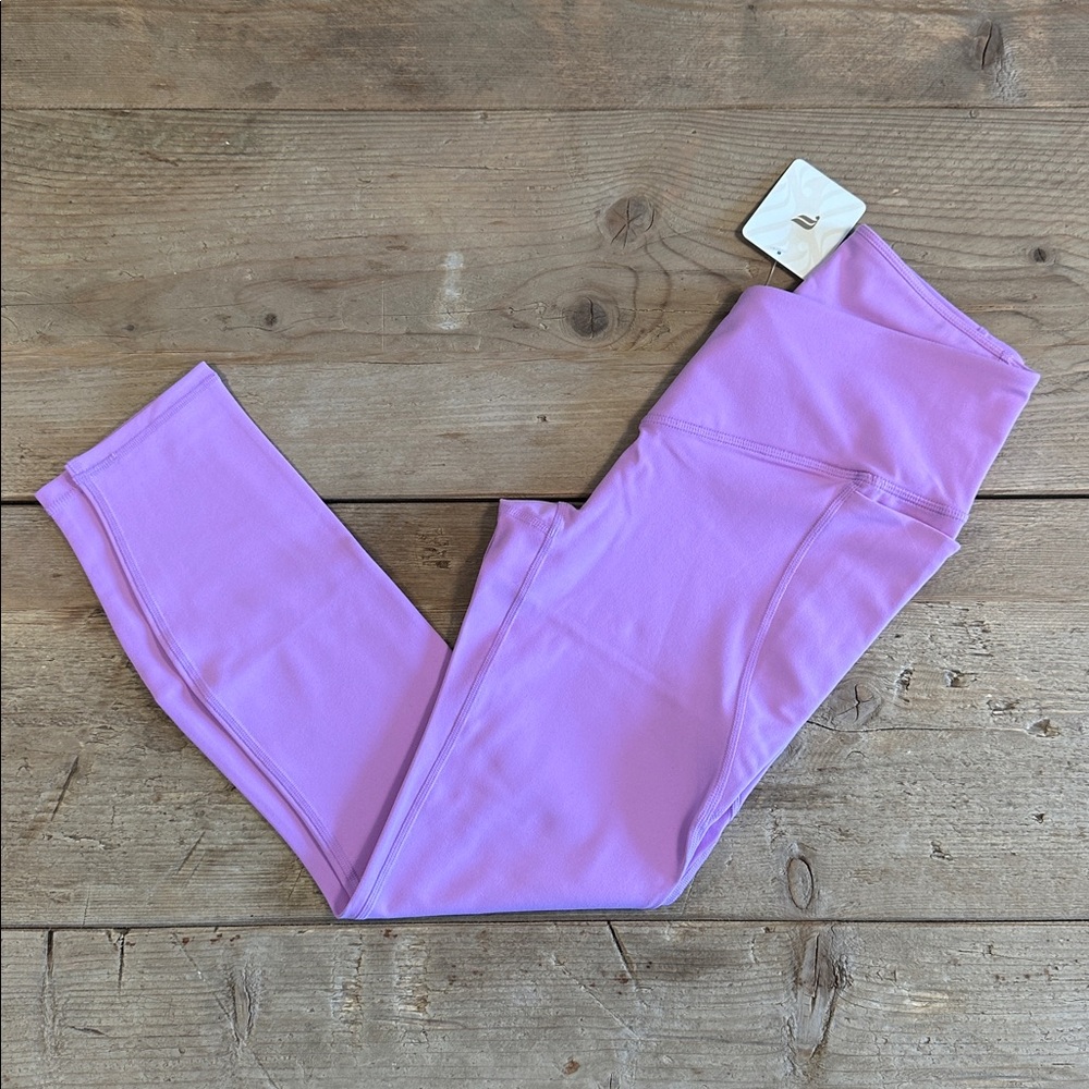 NWT- Fabletics PureLuxe High-Waisted Crossover 7/8 Leggings -CRYSTAL CAVE (24”) - Picture 3 of 12